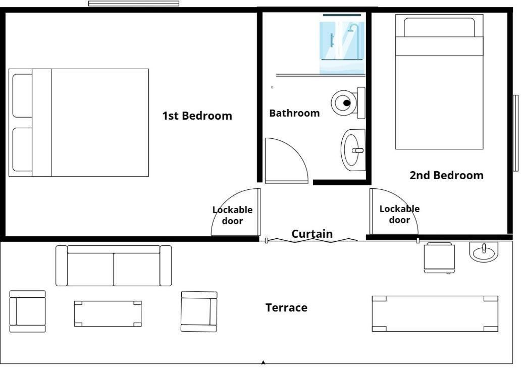 Two-Bedroom Cottage